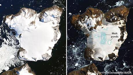 過去50年南極有近九成冰川開始融化