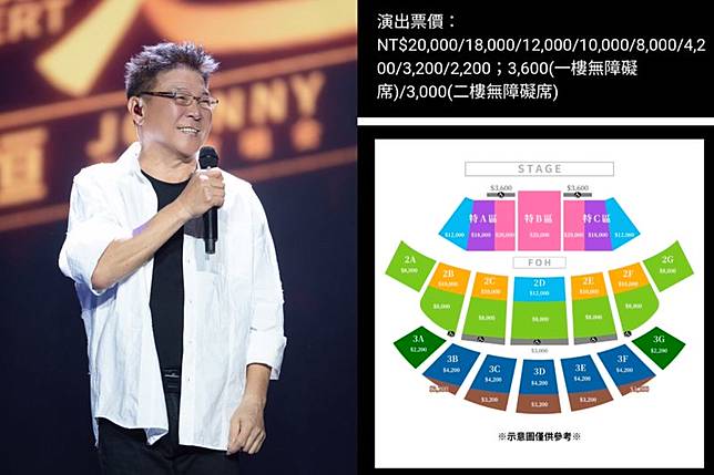 姜育恆在北流開唱最貴門票要價2萬元。文星文化提供