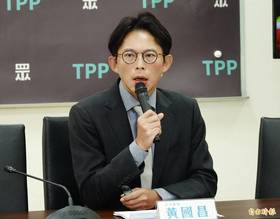 民眾黨主席黃國昌。(記者田裕華攝)