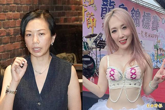 蕭敬騰老婆Summer(左)、大台風樂團主唱兼鍵盤手Summer。(本報合成圖，記者潘少棠攝／翻攝自臉書)