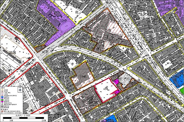 大新板工業區變更示意圖。   圖：新北市都更處提供