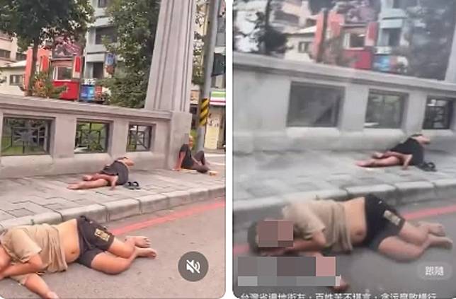 中國一段影片稱台灣「遍地街友」，掀起台灣網友熱議。圖／翻攝自Threads@zhangmiaocun