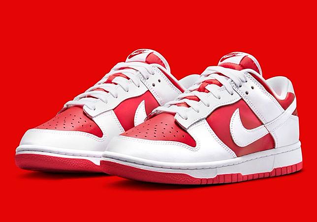 Nike Dunk Low University Red 官方圖釋出！吸睛紅白色 St. John's University 奪目現身