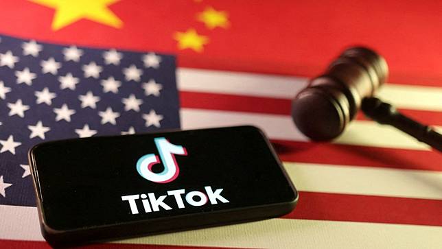 TikTok在美面臨禁令。路透社