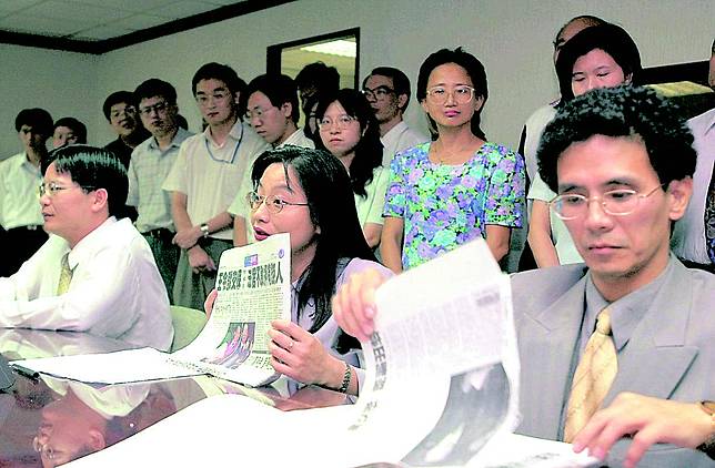 最高法院法官鄭純惠（中坐者）。圖／聯合報系資料照片