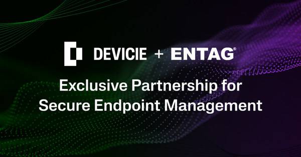 Devicie and Entag ink exclusive partnership to provide secure endpoint management