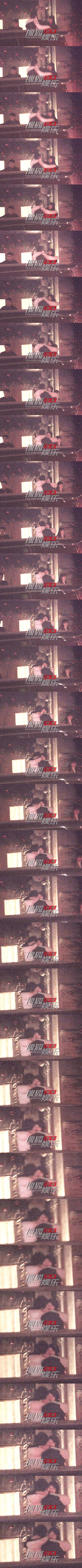 劉亦菲抱住王力宏還拍了拍他。翻攝搜狐娛樂微博