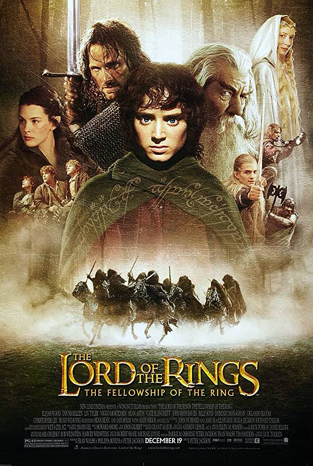 ภาพโปสเตอร์ภาพยนตร์ The Lord of The Rings (Credit: <a href=