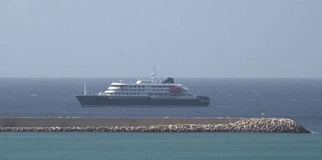 探險郵輪「洪迪亞斯號」（MV Hondius）目前爆發漢他病毒群聚感染，世界衛生組織正密切監控是否有大規模人傳人風險。（翻攝自X）