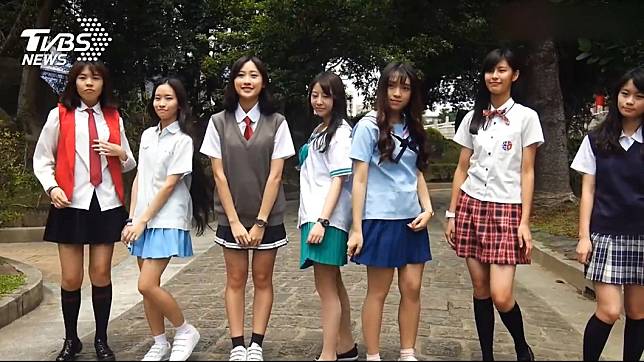 你心目中哪間高中的女生制服最好看呢？(示意圖／TVBS）