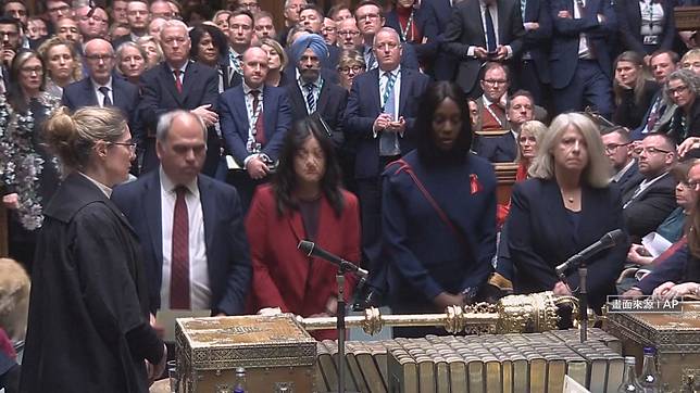 英國國會下議院針對安樂死相關法案進行表決，最終以330票贊成、275票反對通過。（AP）