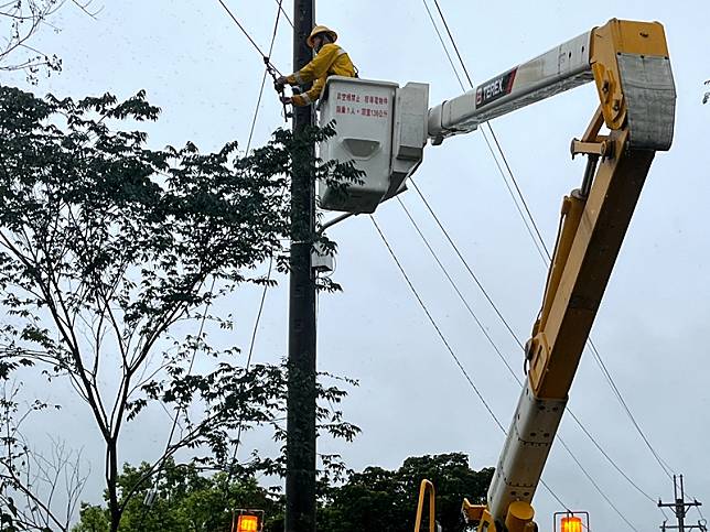 台電宜蘭區處驚蟄啟動128人力保供電穩定