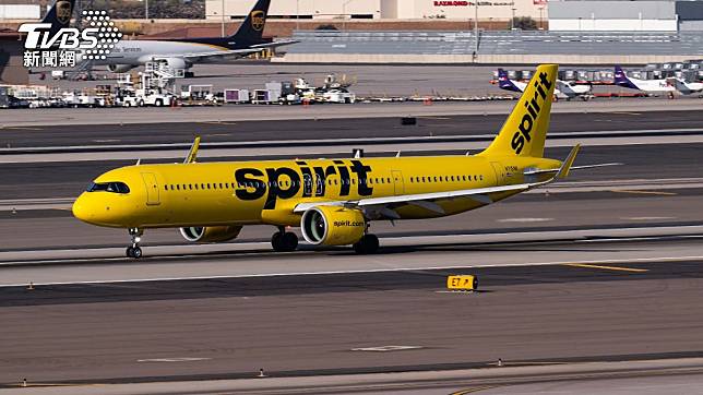 美國廉航精神航空（Spirit Airlines）面臨財務危機，瀕臨破產。（示意圖／shutterstock達志影像）