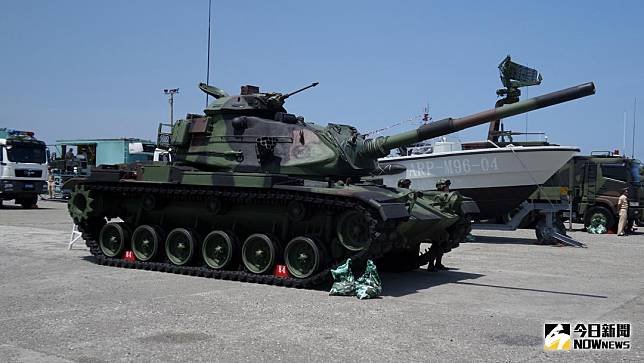 ▲國軍M60A3戰車。（圖／記者呂炯昌攝 ）