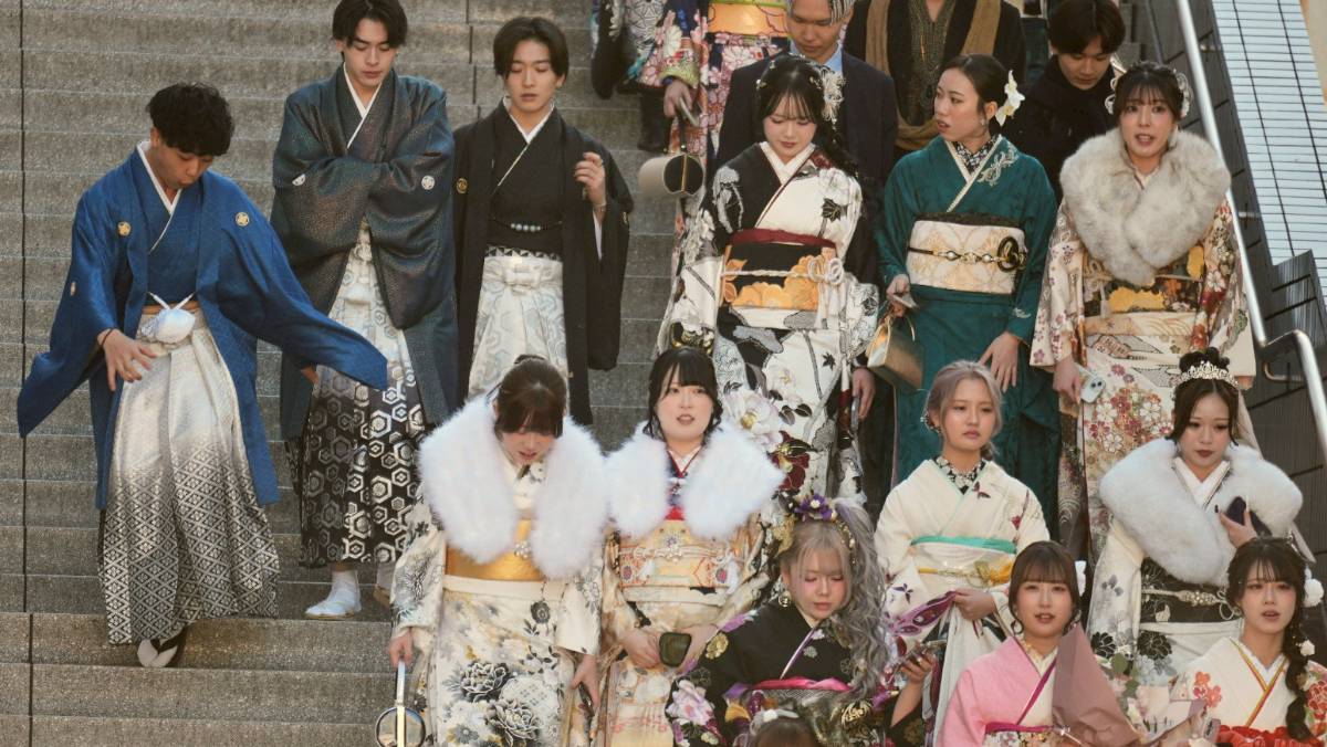 錄下20歲的瞬間！日本「成人の日」華服登場 藝妓、米奇都跳起來了 太報 LINE TODAY