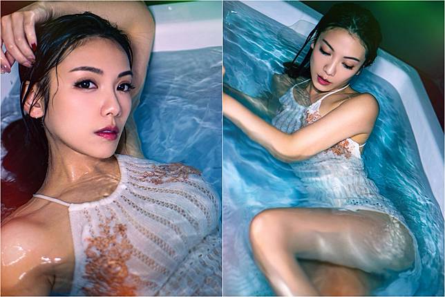 40歲鄧洢玲出浴照　身材強勁被讚有女人味