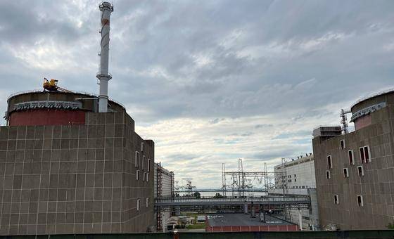 澤連斯基則警告稱，俄羅斯準備破壞核電站。 圖：翻攝自聯合國官網