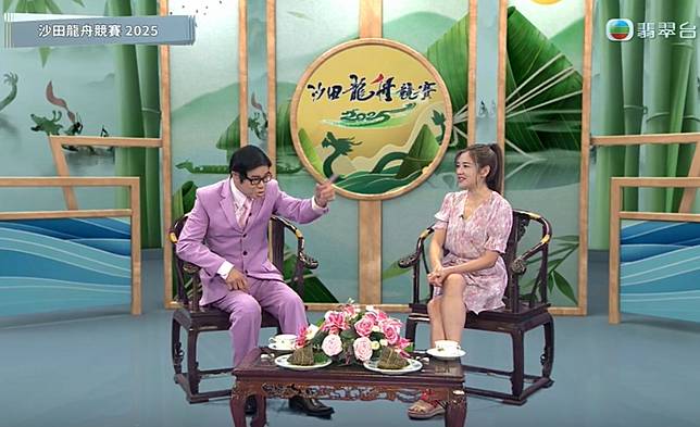 安德尊在節目中狠批TVB隊的表現。（網上圖片）
