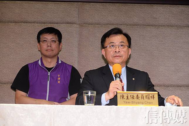 陳耀祥今日宣布屆滿不再續任NCC委員。（圖片來源／信傳媒編輯部）