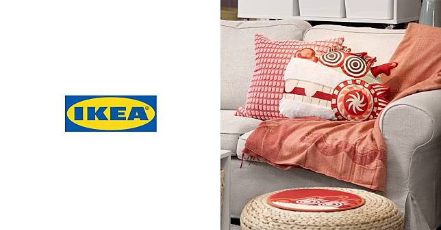 龍年揉入北歐風！IKEA 推出全新 FÖSSTA 春節限定系列：超萌療癒「靠枕」增添嶄新氛圍