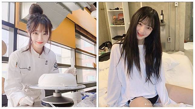 南韓這名正妹糕點師，最近在網路上人氣爆紅。(圖／翻攝自IG)