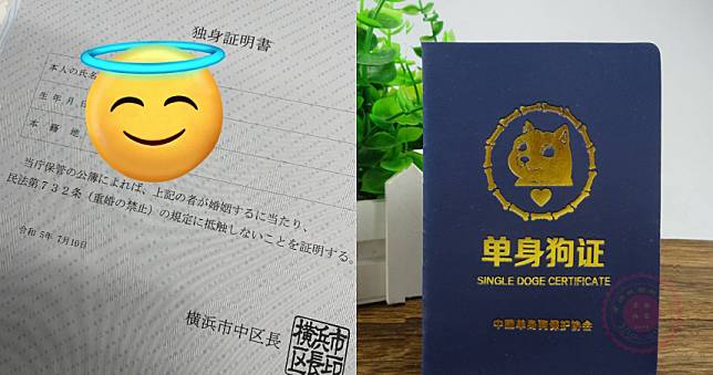 來自國家的認證！日本公家機關推「單身證明」　網友：超屈辱的證書