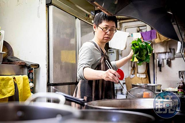 主廚陶桂槐總是默默做事，用料理取代言語。