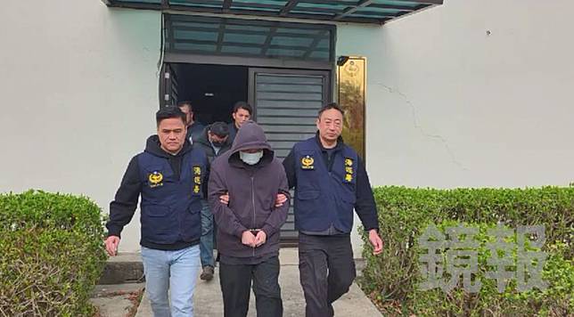 黃克誠偷渡遭逮。海巡署提供