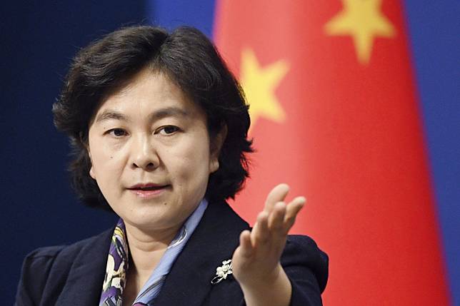 Chinese foreign ministry spokeswoman Hua Chunying has recently taken to Twitter to aggressively defend her country from US criticism, including over Xinjiang. Photo: Kyodo