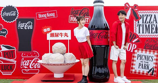 Coca-Cola Food Fest今個周末於西九文化區藝術公園海濱草坪–西面舉行。（圖片由相關機構提供）