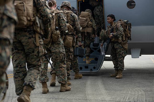 美國和菲律賓軍隊3日啟動為期2週的聯合海軍演習，演習將持續至14日，將有2,550名美國士兵和530名菲律賓士兵參與。(圖:Marine Corps)