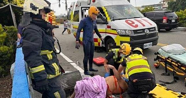 台中神秘車禍！男子意外跌入水溝　獨自「遁逃」至50公尺外水溝呼救