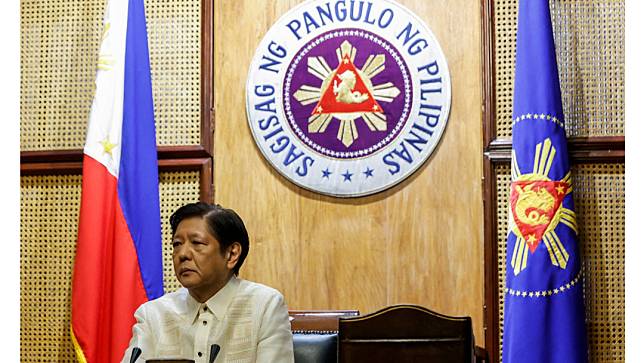 菲律賓總統小馬可仕。路透社