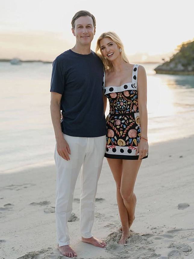 伊凡卡與夫婿庫許納都愛投資房地產。（翻攝ivankatrump IG）