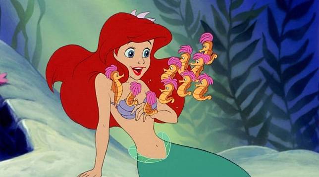 《小美人魚》是深受小孩喜愛的卡通。(翻攝自The Little Mermaid臉書)