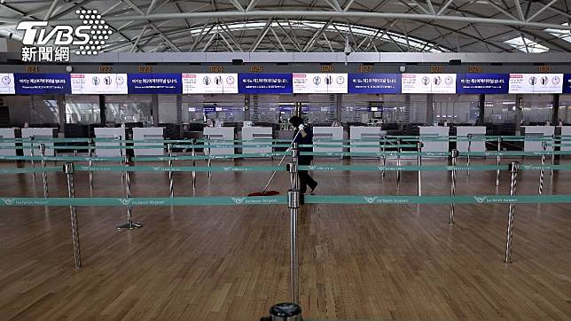 韓國與塞班島簽「旅遊泡泡」，將從仁川機場啟航。（圖／達志影像美聯社）