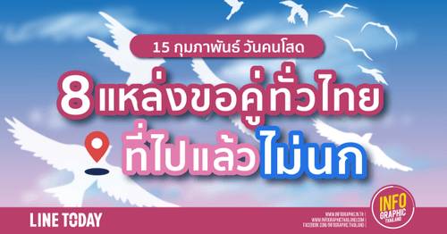 15 กุมภาพันธ์ วันคนโสด : 8 แหล่งขอคู่ทั่วไทยที่ไปแล้วไม่มีนก