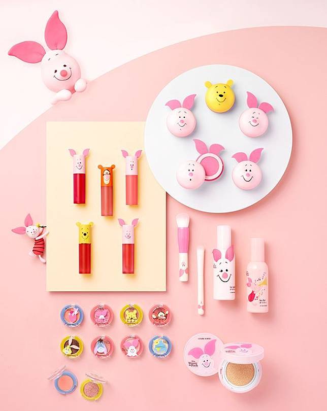 【韓國化妝品】Etude House聯乘小熊維尼！豬仔做主角！推出Happy with Piglet 2019新年系列！