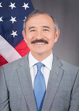 前美軍太平洋司令部司令哈里斯接受日媒《共同社》專訪，稱美國政府對是否防衛台灣的「戰略模糊」應該調整。   圖：翻攝維基百科