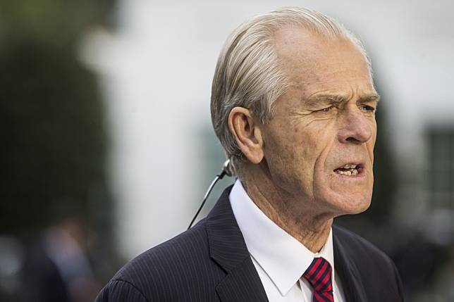 Peter Navarro, whose anti-China book will now carry a publisher’s warning that it contains at least one fake source. Photo: Bloomberg