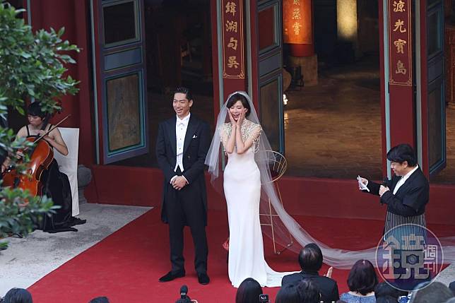 林志玲與AKIRA上月17日在台南舉辦婚禮，當天洋溢著台灣人嫁女兒的熱鬧和滿滿的幸福感。