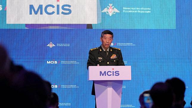 中國國防部長李尚福8月15日在俄羅斯出席莫斯科國際安全會議。路透社