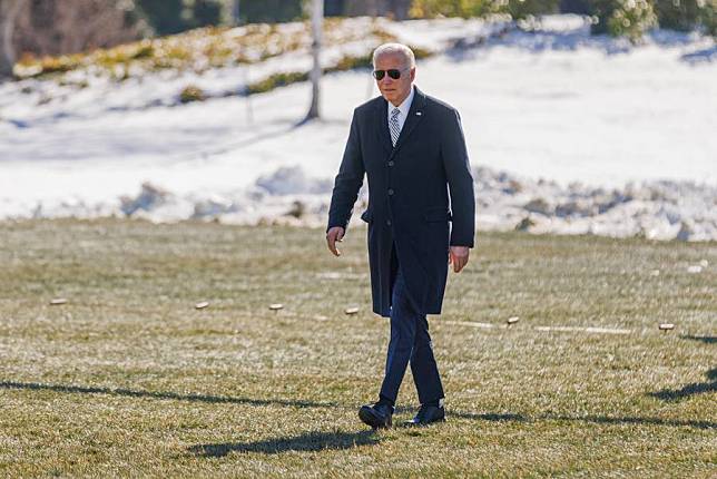 U.S. President Joe Biden is pictured at the White House in Washington, D.C., the United States, Jan. 22, 2024. (Photo by Aaron Schwartz/Xinhua)