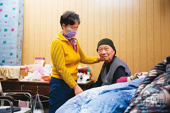 黃永阜爺爺享齡101歲。(本刊資料室)