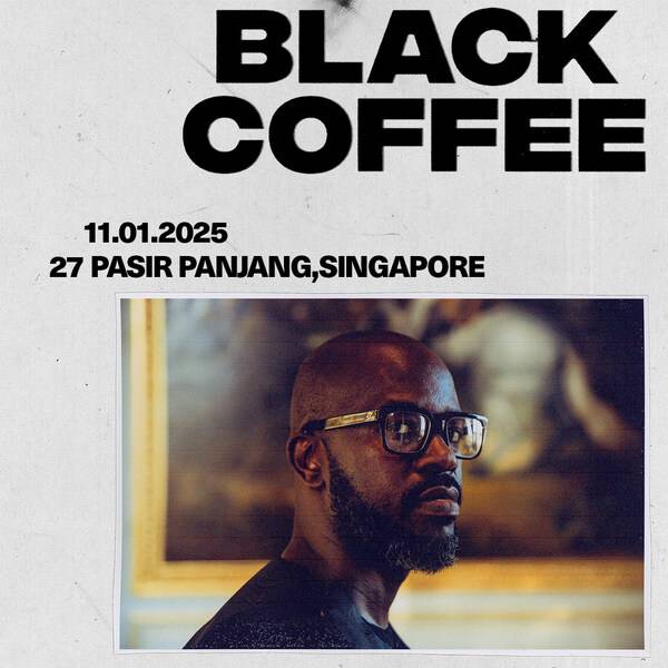 Collective Minds presents Black Coffee. Buy your tickets at collectiveminds.asia