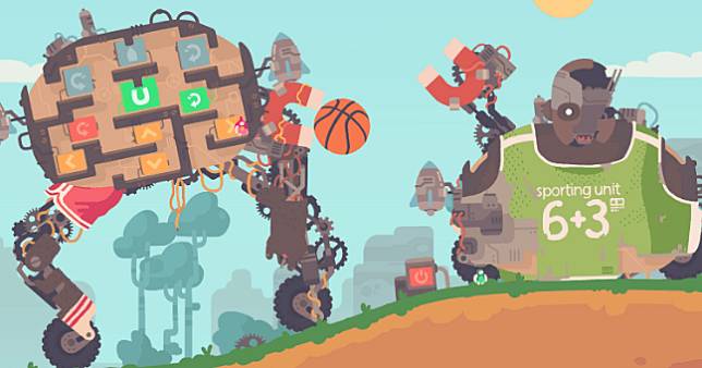 物理系籃球《Regular Human Basketball》Steam開賣，齒輪和磁鐵是主角