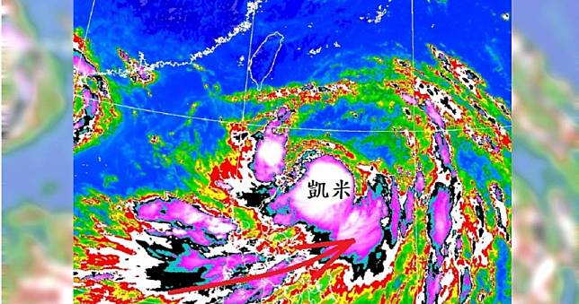 凱米颱風路徑神似4凶狠西北颱「大台北泡3天」　鄭明典分析可能增強關鍵點