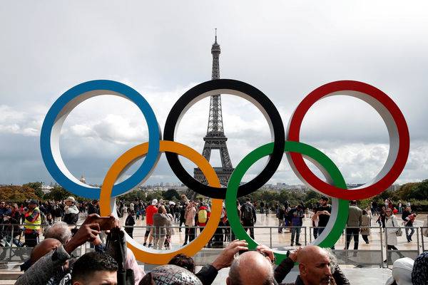 巴黎奧運／法國發布「恐攻警戒」最高級 奧運開幕恐成目標！（圖／REUTERS - BENOIT TESSIER）
