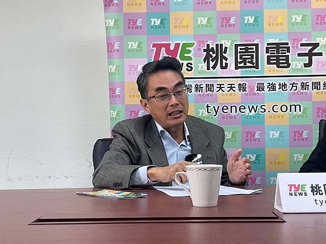 桃園市工務局長汪在宙。圖：陳儒賢攝