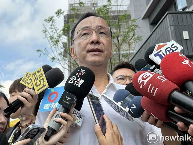 國民黨主席朱立倫。 圖：周煊惠 / 攝（資料照）